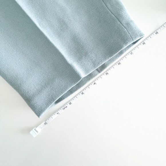 Jones New York Wool Trousers Pleated Pale Blue Lined Women's 16 Pants - Picture 11 of 13